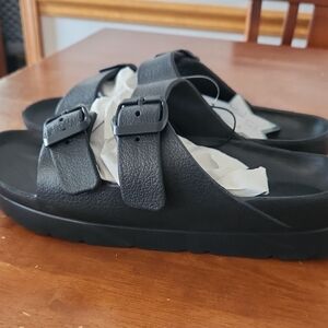 Love Black Slip-On Shoes